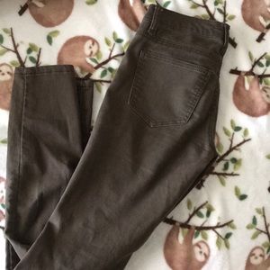 Olive Capris